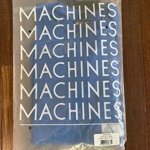 Machines for Freedom Cobalt Blue Tech Stretch Long Sleeve Shirt - Small